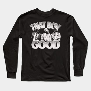 THAT BOY GOOD Retro Long Sleeve T-Shirt